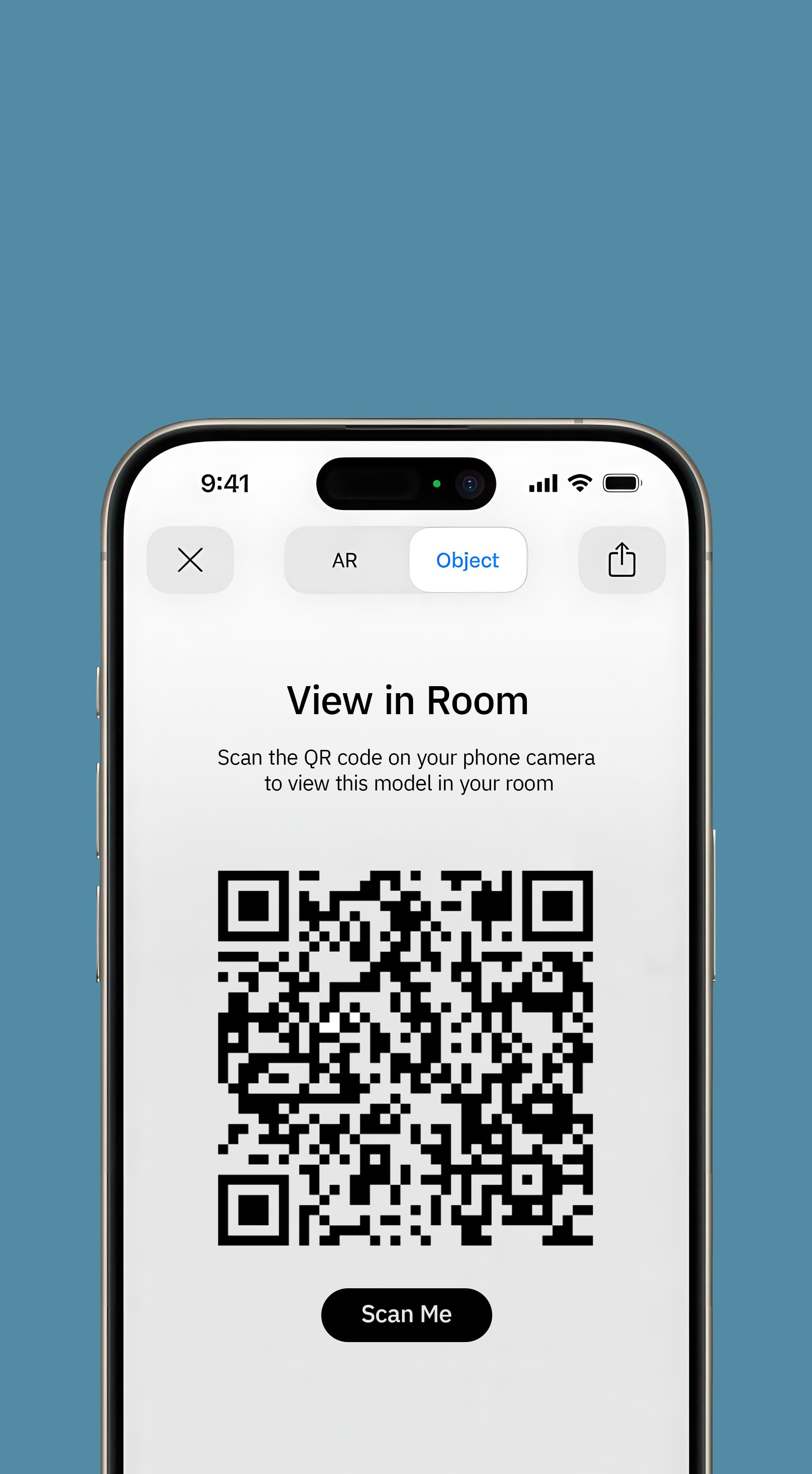 View products directly in-situ at home with AR